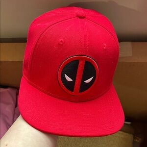Marvel Red Snapback Cap